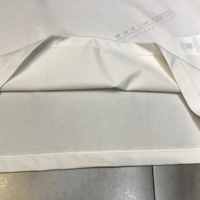 Versace男短袖 範思哲2020新款男裝 超閃重工燙鑽男T恤  tzy2485